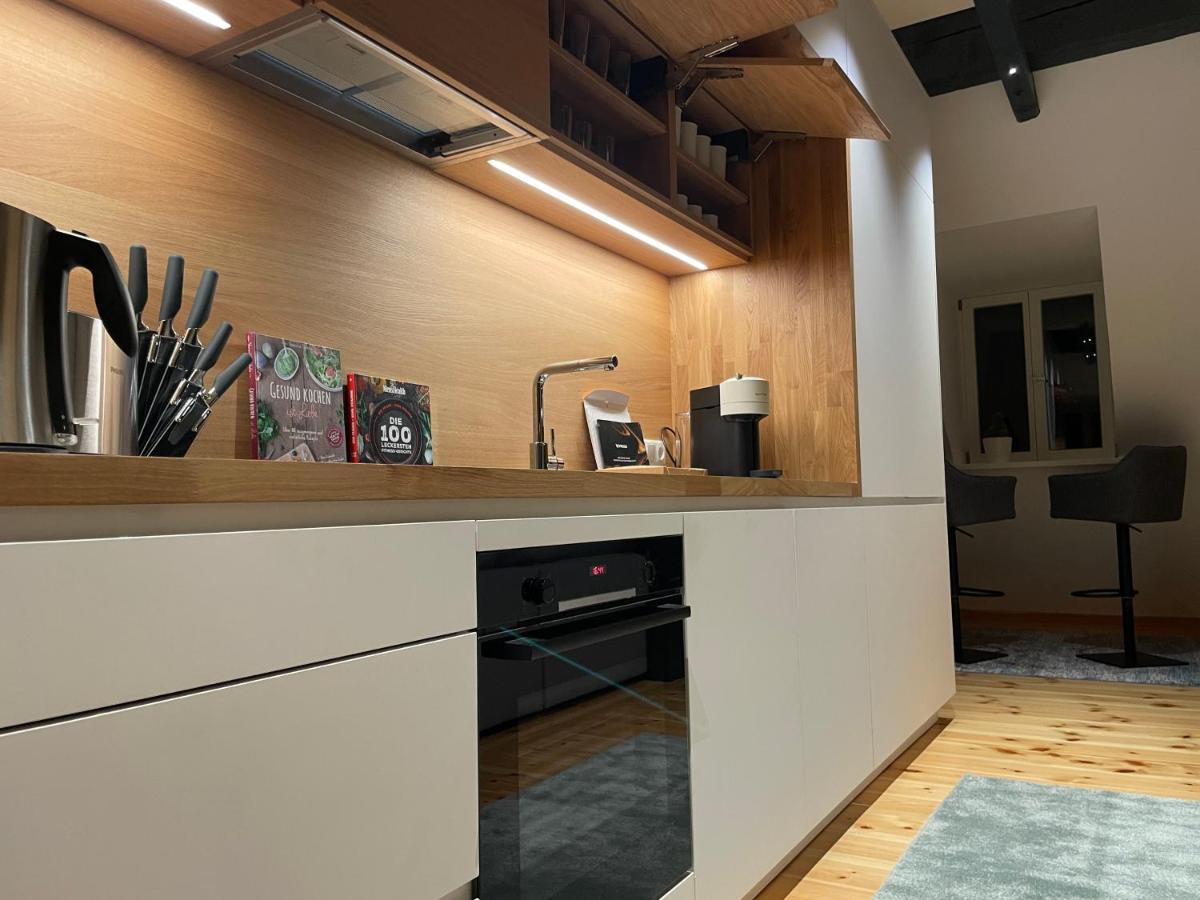 Voh Super Exklusives Loft, Zentral, Smart-Tv, Parkplatz Apartman Vohenstrauss Kültér fotó
